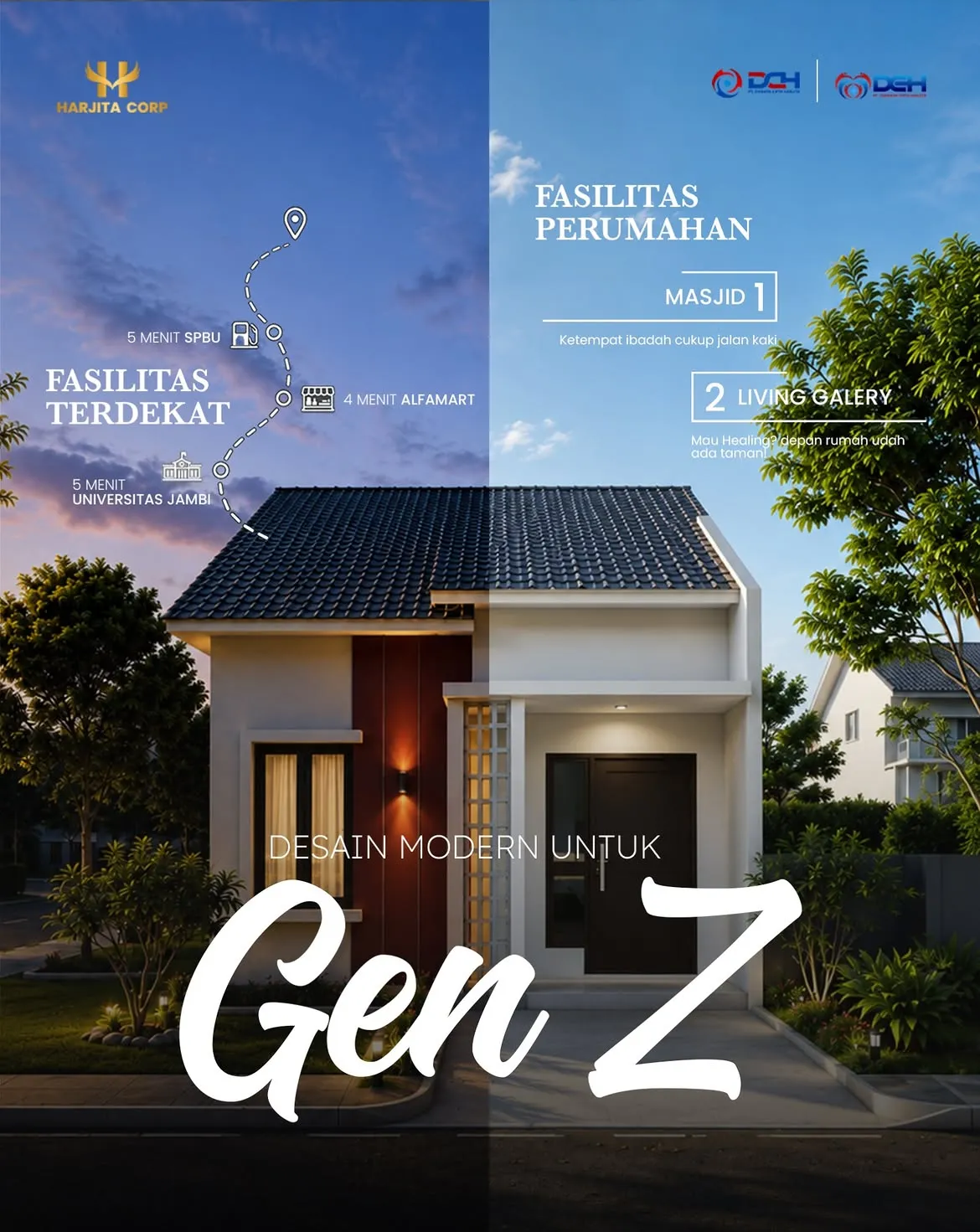 Tampilan Rumah Modern HARJITA CORP